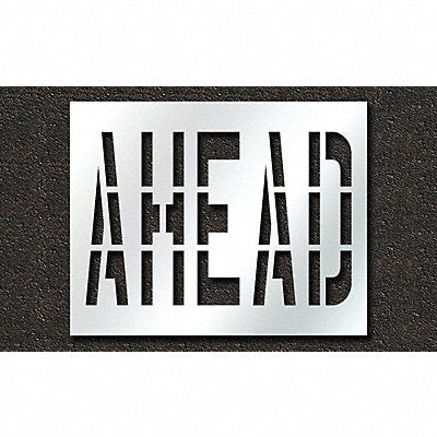 Pavement Stencil Ahead 36 in