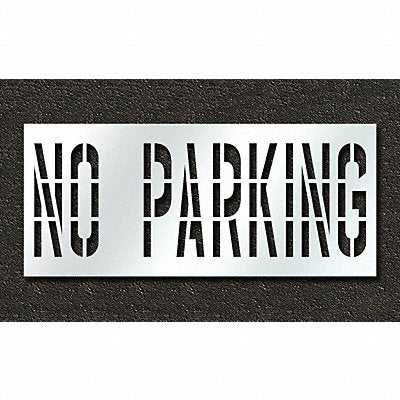 Pavement Stencil No Parking 36 in