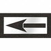 Pavement Stencil Bike Lane Arrow 72 in