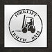 Stencil Forklift Traffic Only 24 in