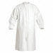 Disposable Frock White Zipper 3XL PK30