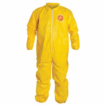 D2251 Coveralls M Ylw Tychem 2000 PK12