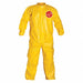 Collared Coveralls L Ylw Tychem 2000 PK4