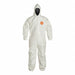 D2257 Coveralls 2XL Wht Tychem 4000 PK12