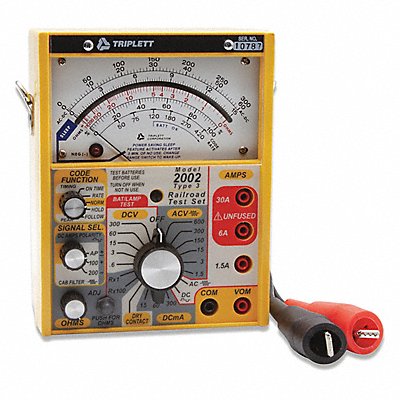 Analog Railroad Tester 600V 30A Scale