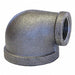 Elbow 90 Malleable Iron 1/2 x 1/4 in