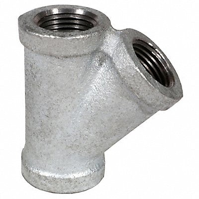 Wye Malleable Iron 3/8 in NPT Class 150