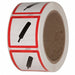 Safety Label 2 in W x 2 in H PK500