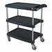 Utility Cart 400 lb Load Cap. 3 Shelves