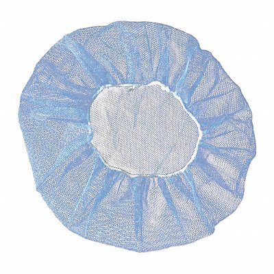 H8270 Hairnet Polyester Blue 21 in PK1000