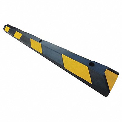 Parking Curb 6in.W 4in.H 72in.L Rubber