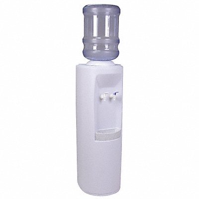 Bottled Water Dispenser White Plastic