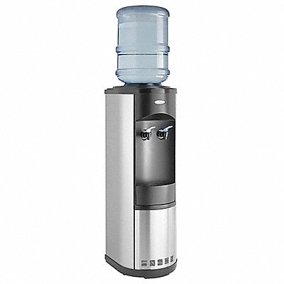 Bottled Water Dispenser 38 1/8 in Black