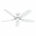 Decratve Ceiling Fan 52 Blde Dia 3 Spds