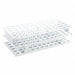 Test Tube Rack Slots 72x16mm White PK8