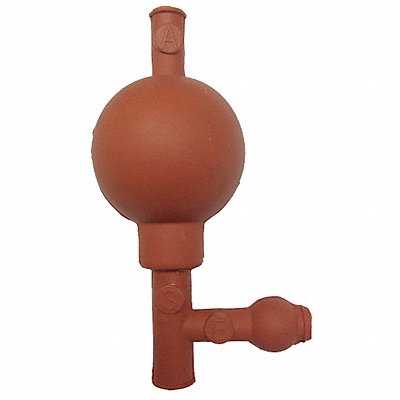 Pipette Filler Rubber Red