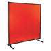 Welding Screen 6 ft H 6 ft W Orange