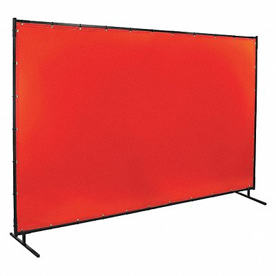 H6758 Welding Screen 6 ft H 10 ft W Orange