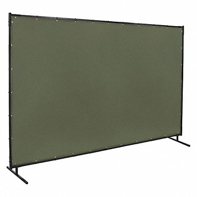 Welding Screen 6 ft H 10 ft W Green