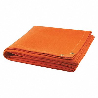 Welding Blanket 6 ft W 6 ft L Orange