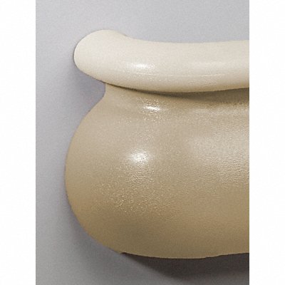 Left Handrail Return Ivory 3-3/16In.