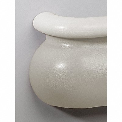 Lft Handrail Return Linen White 3-3/16In
