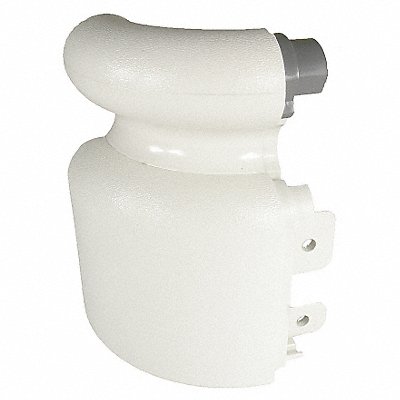 Left Handrail Return Eggshell 3-1/8In.