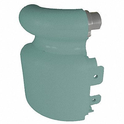 Left Handrail Return Teal 3-1/8In.
