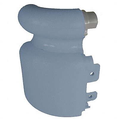 Left Handrail Return Wndsr Blue 3-1/8In