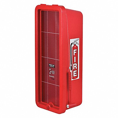 Fire Ext. Cabinet Red Polystyrene