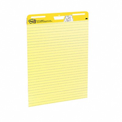 Easel Pad 1 in Ruled Yellow 25in x 30in