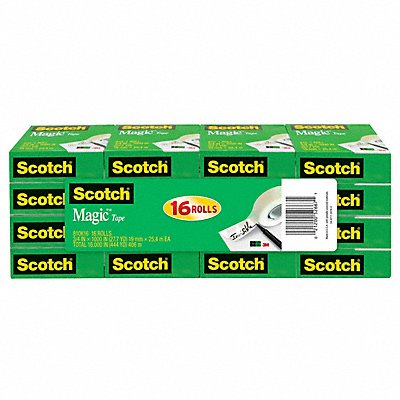 Office Tape 83.3 ft 3/4 in 2.3 mil PK16