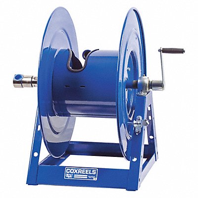 Hand Crank Hose Reel 125 ft 1 ID Blue