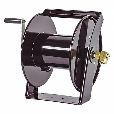 Hand Crank Hose Reel 250 ft 3/8 ID Blck