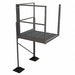 Crossover Turn Platform 92in. Overall H.