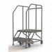 Rolling Work Platform Steel 2 Steps