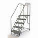 Rolling Work Platform Steel 5 Steps