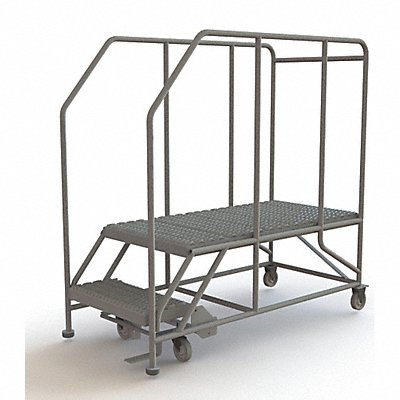 Rolling Work Platform Steel 2 Steps