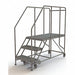 Rolling Work Platform Steel 3 Steps