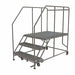 Rolling Work Platform Steel 3 Steps