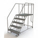 Rolling Work Platform Steel 5 Steps