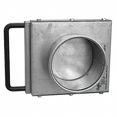 NFMES Manual Blastgate 8 dia Steel