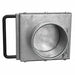 NFMES Manual Blastgate 8 dia Steel