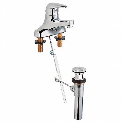 Low Arc Chrome Chicago Faucets 420