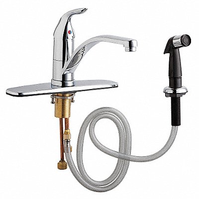 Low Arc Chrome Chicago Faucets 430 Brass