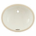 Toto Bath Sink Oval 17inx14inx7-1/2in