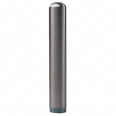 Bollard Bolt Down 4In Dia 32In H Silver