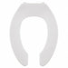 Toilet Seat Elongated Bowl Open Front