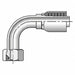 Crimp Fitting 90 Deg 1-1/4 ID FMetric