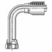 Crimp Fitting 90 Deg 1-1/4 I.D. F JIC